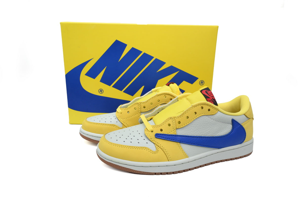 Jordan 1 Retro Low Travis Scott Canary