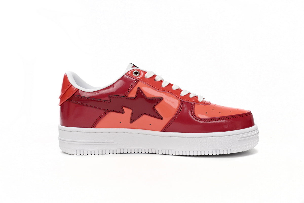BAPESTA Low Combo Red - Icy Clothes Ro