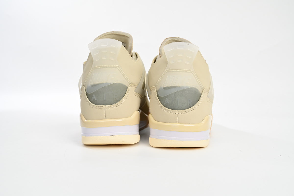 Jordan 4 Retro x Off-White "Sail" - Icy Clothes