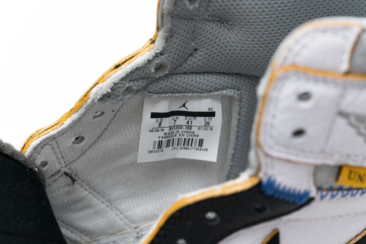 Jordan 1 Retro High Union LA Black Toe