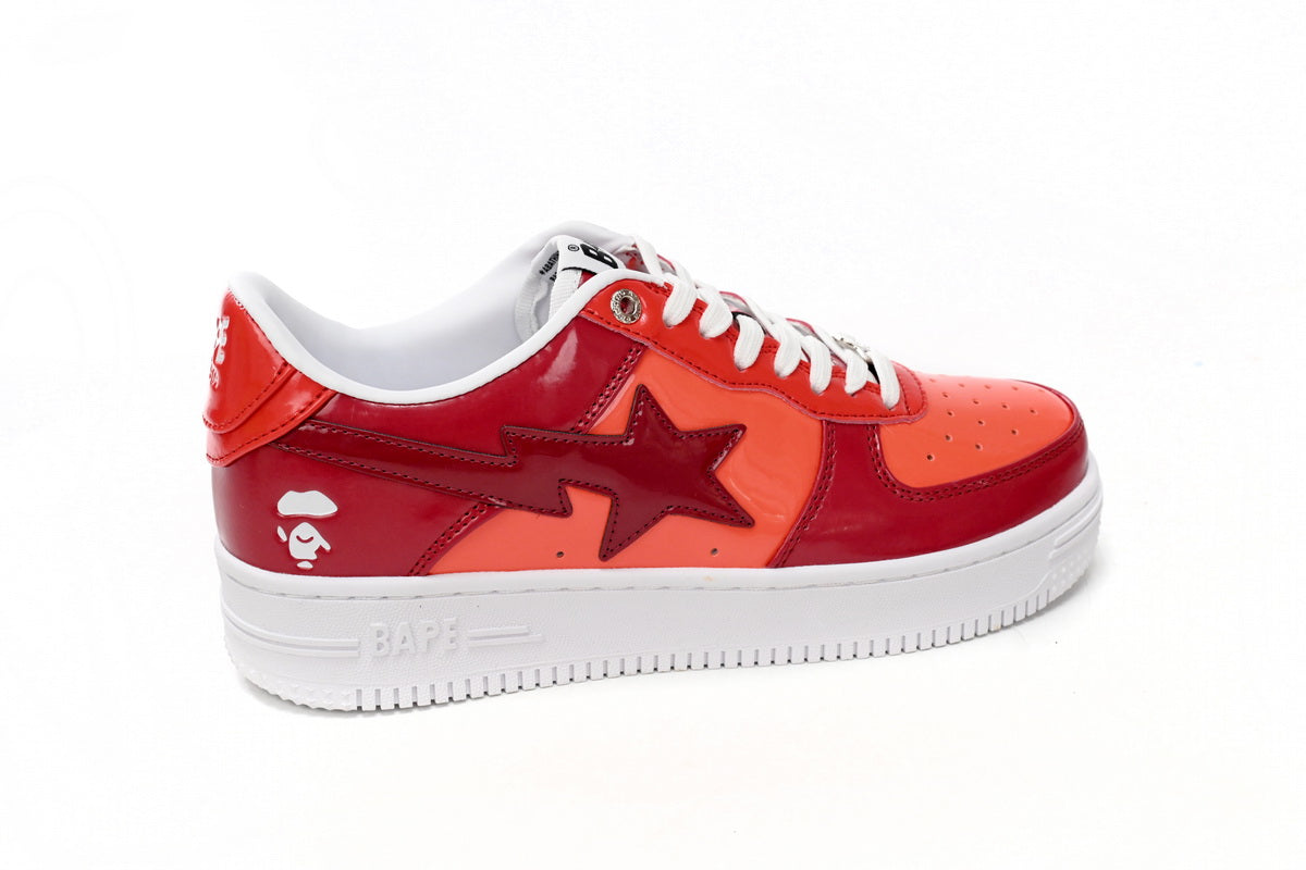 BAPESTA Low Combo Red - Icy Clothes Ro