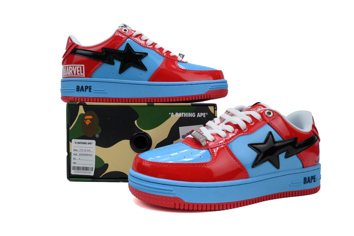BAPESTA x Marvel Low Spiderman