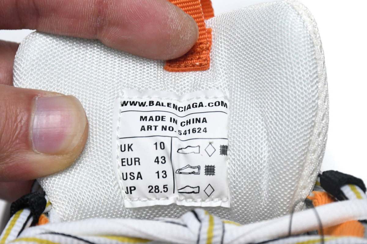 Balenciaga Track White Orange