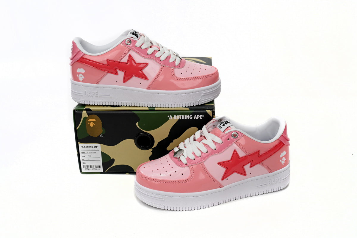 BAPESTA Low Combo Pink - Icy Clothes Ro