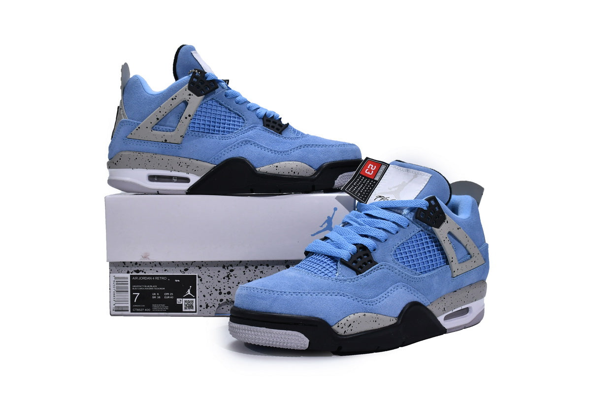 Jordan 4 Retro University Blue - Icy Clothes Ro