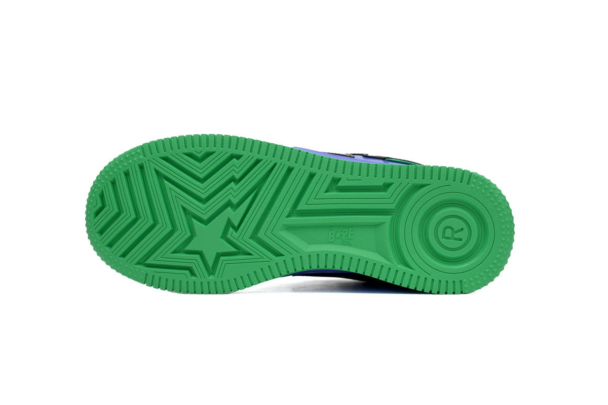 BAPESTA x Marvel Low Hulk