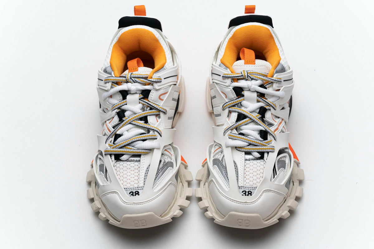 Balenciaga Track LED White Orange