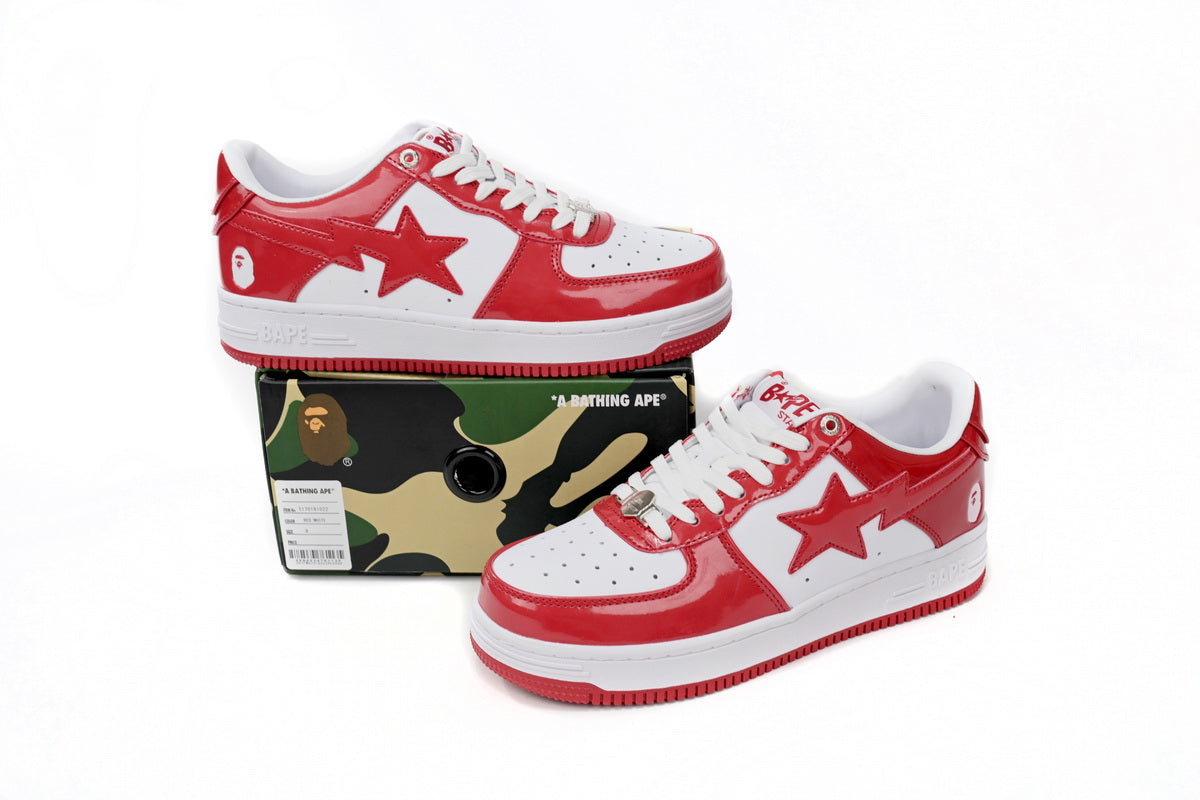 BAPESTA Low Red - Icy Clothes Ro
