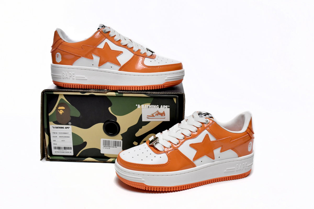BAPESTA Low Orange - Icy Clothes Ro