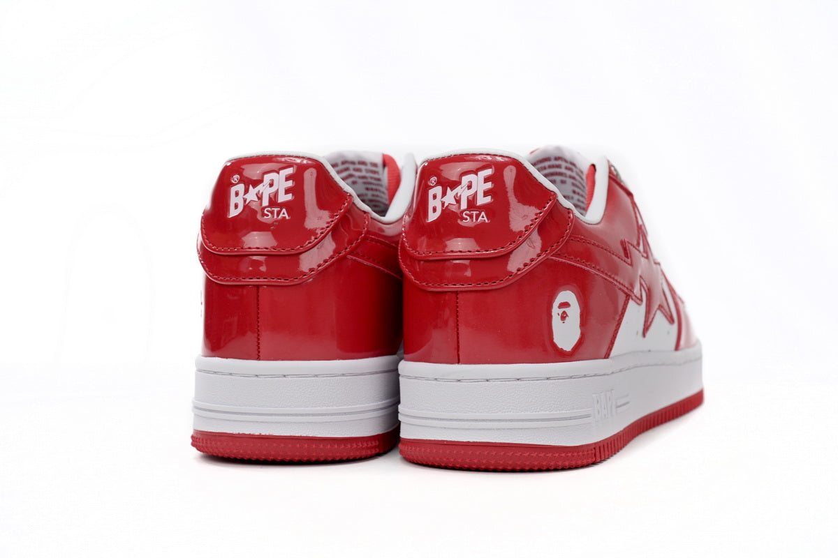 BAPESTA Low Red - Icy Clothes Ro
