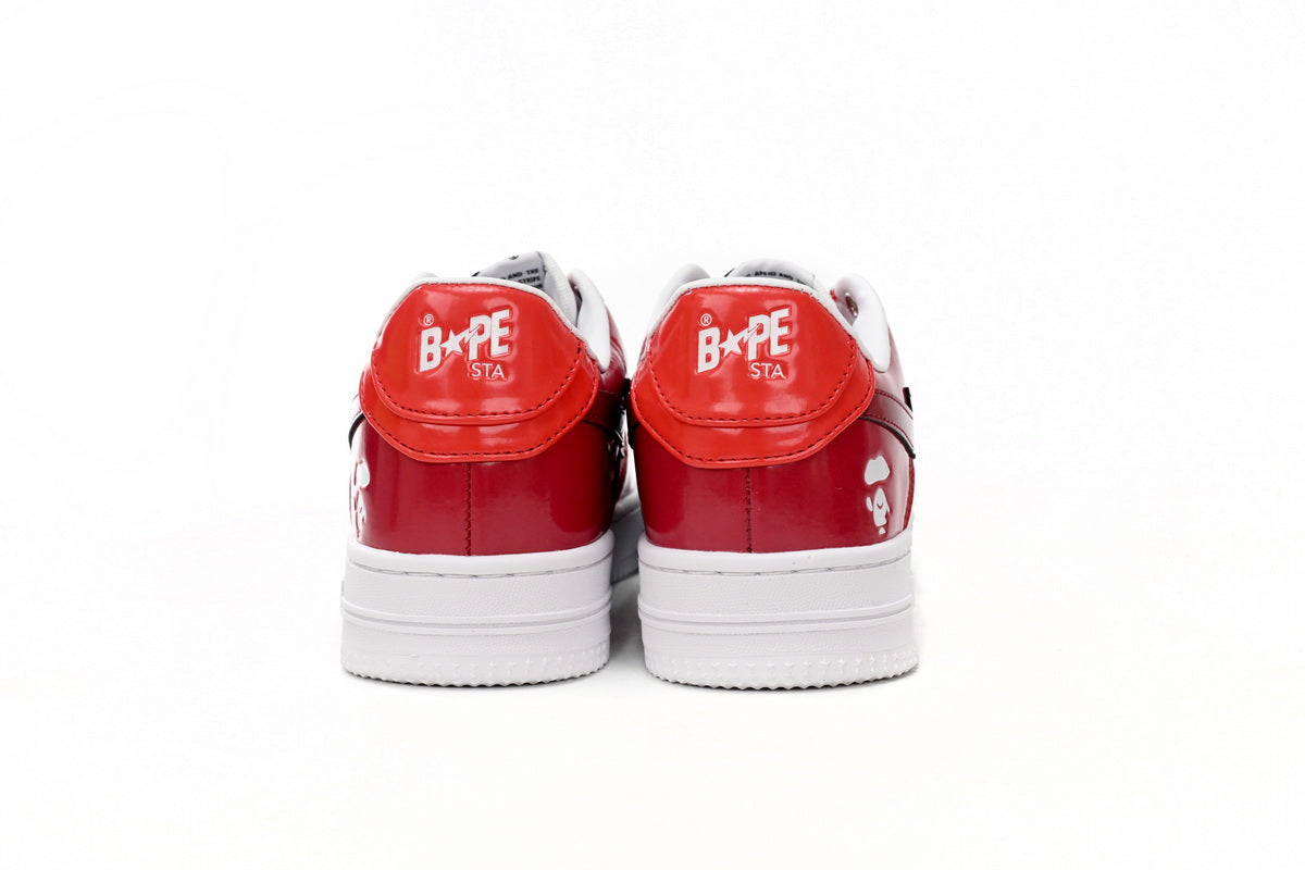 BAPESTA Low Combo Red - Icy Clothes Ro