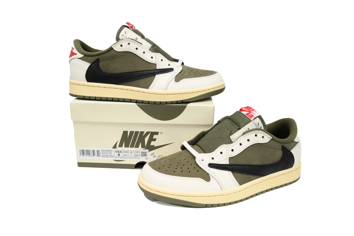 Jordan 1 Retro Low Travis Scott Medium Olive