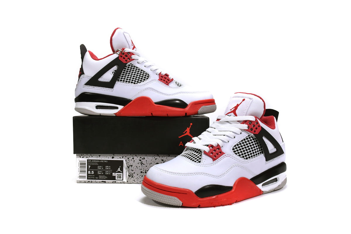 Jordan 4 Retro Fire Red - Icy Clothes Ro