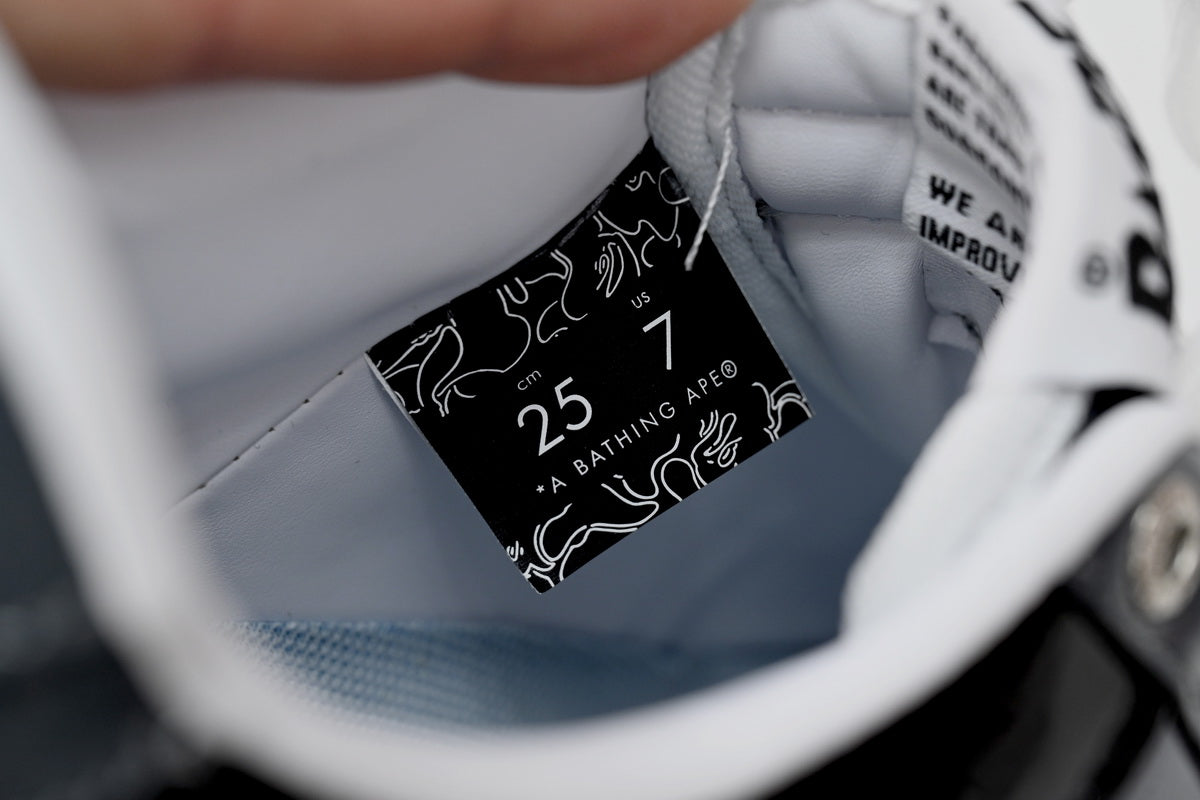 BAPESTA Low Combo Black - Icy Clothes Ro