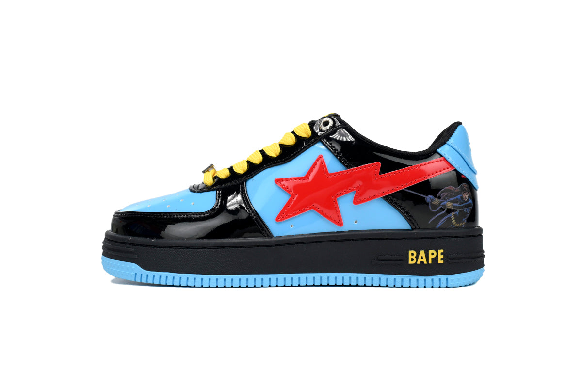 BAPESTA x Marvel Low Black Widow