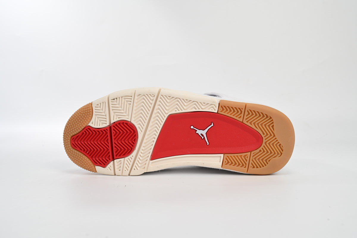Jordan 4 Retro Levi's White