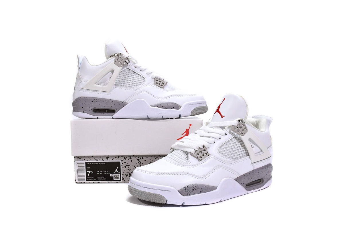 Jordan 4 Retro White Oreo - Icy Clothes Ro