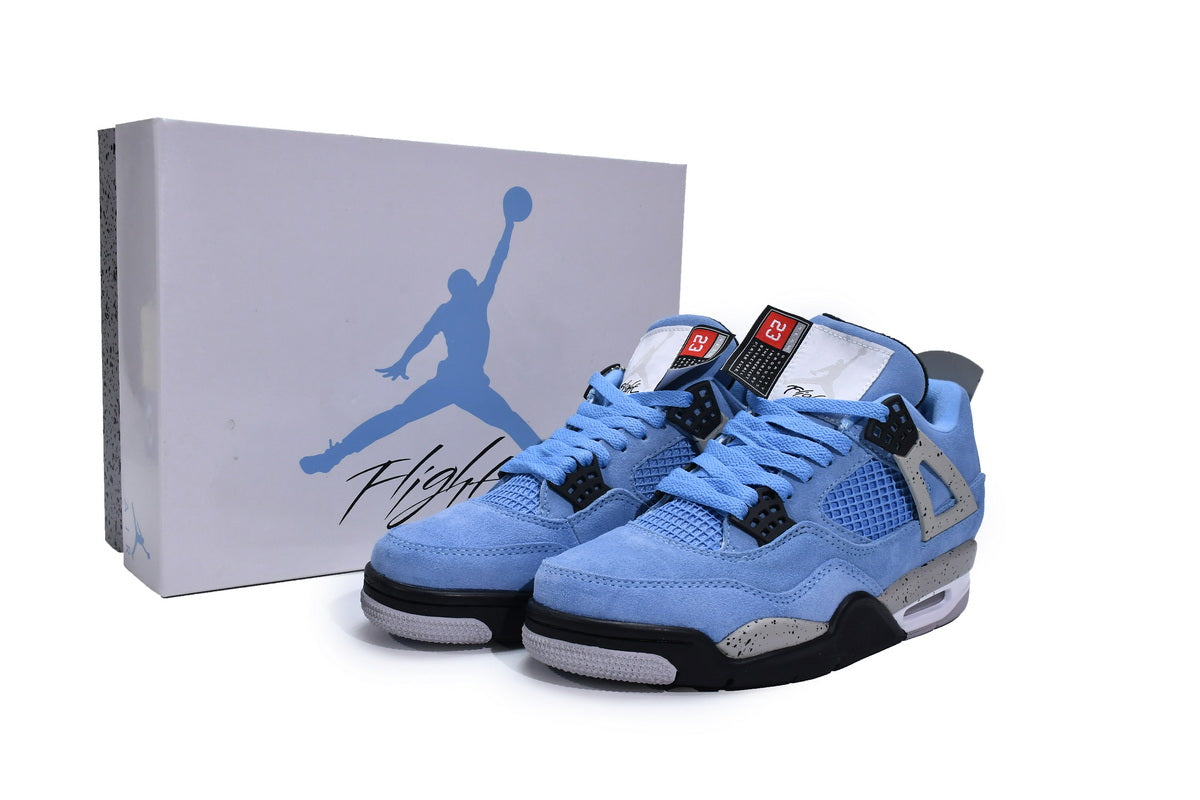 Jordan 4 Retro University Blue - Icy Clothes Ro