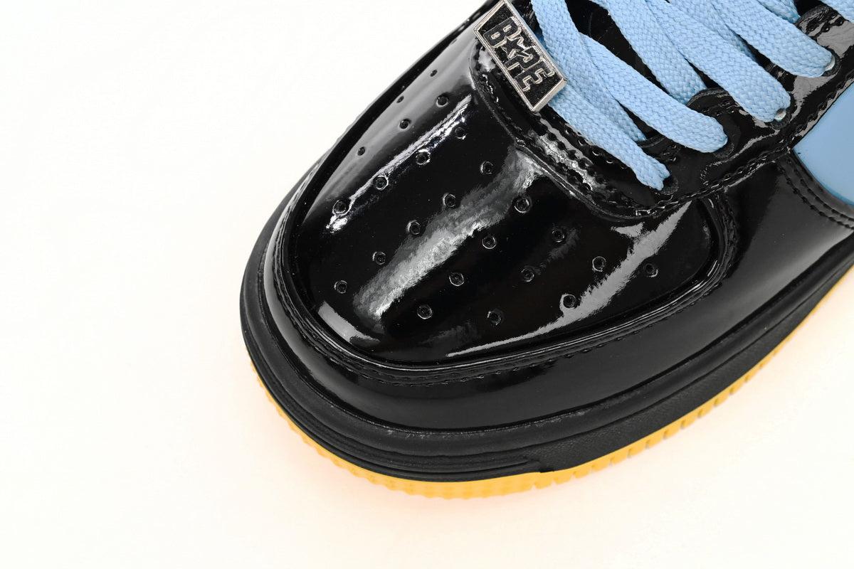 BAPESTA Low Black/Blue/Yellow - Icy Clothes Ro