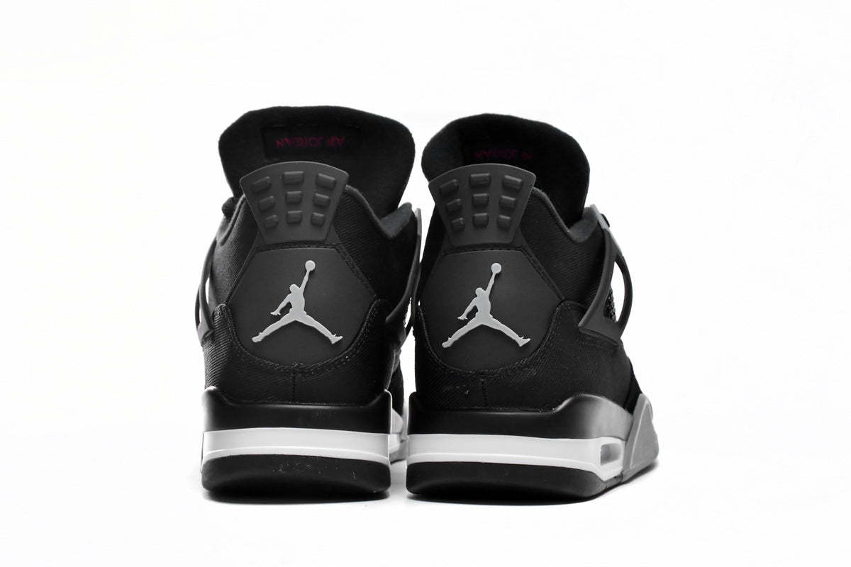 Jordan 4 Retro Black Canvas - Icy Clothes