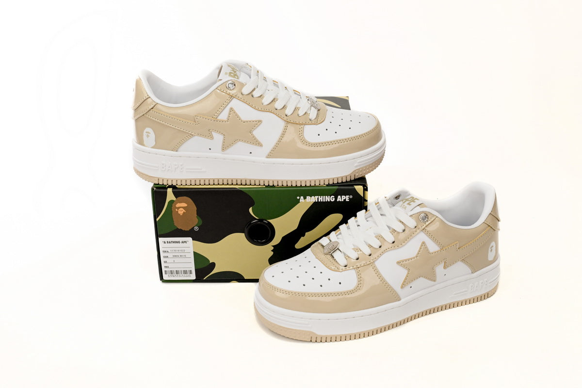 BAPESTA Low Cream - Icy Clothes Ro