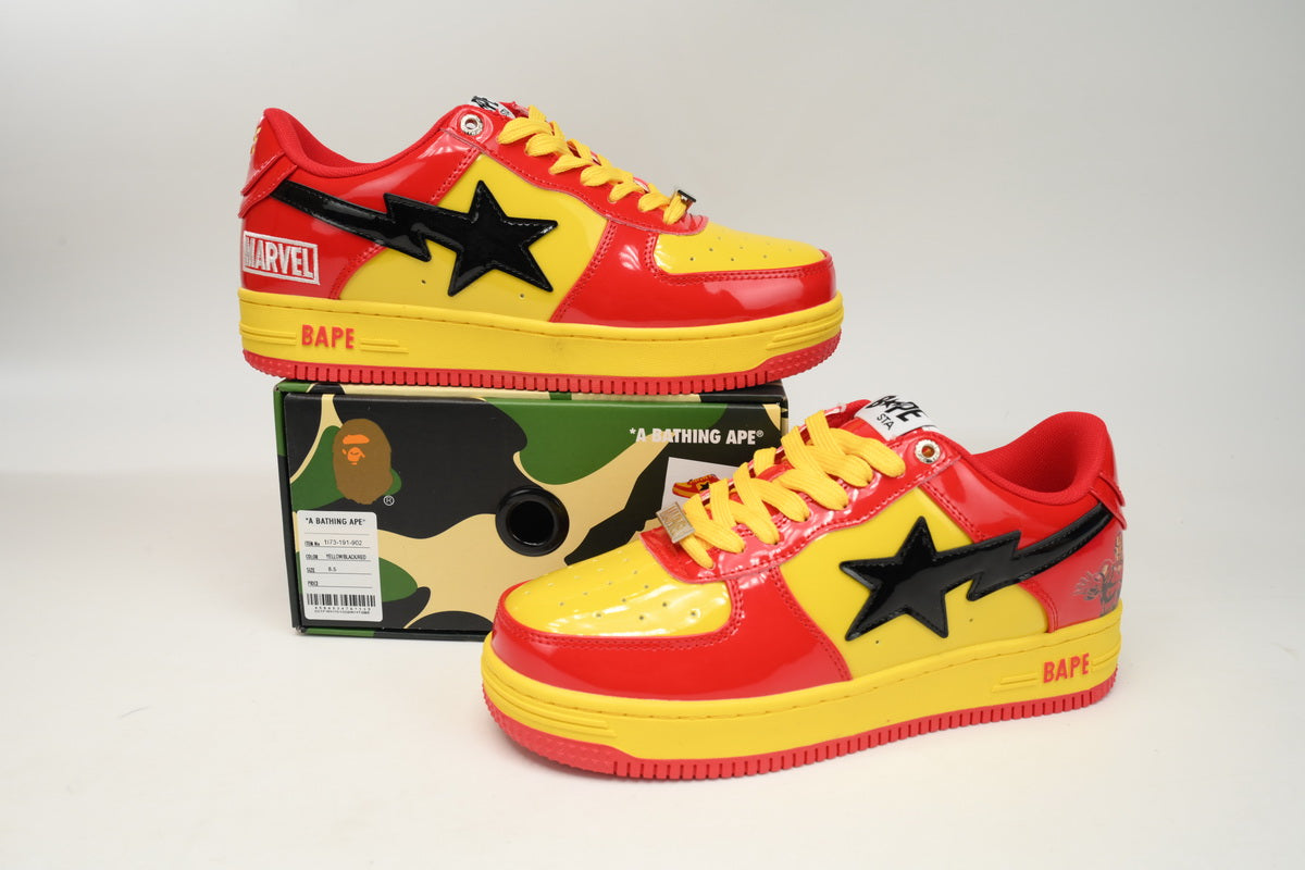 BAPESTA x Marvel Low Iron Man