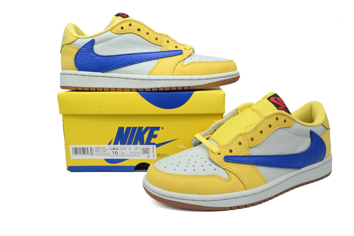 Jordan 1 Retro Low Travis Scott Canary