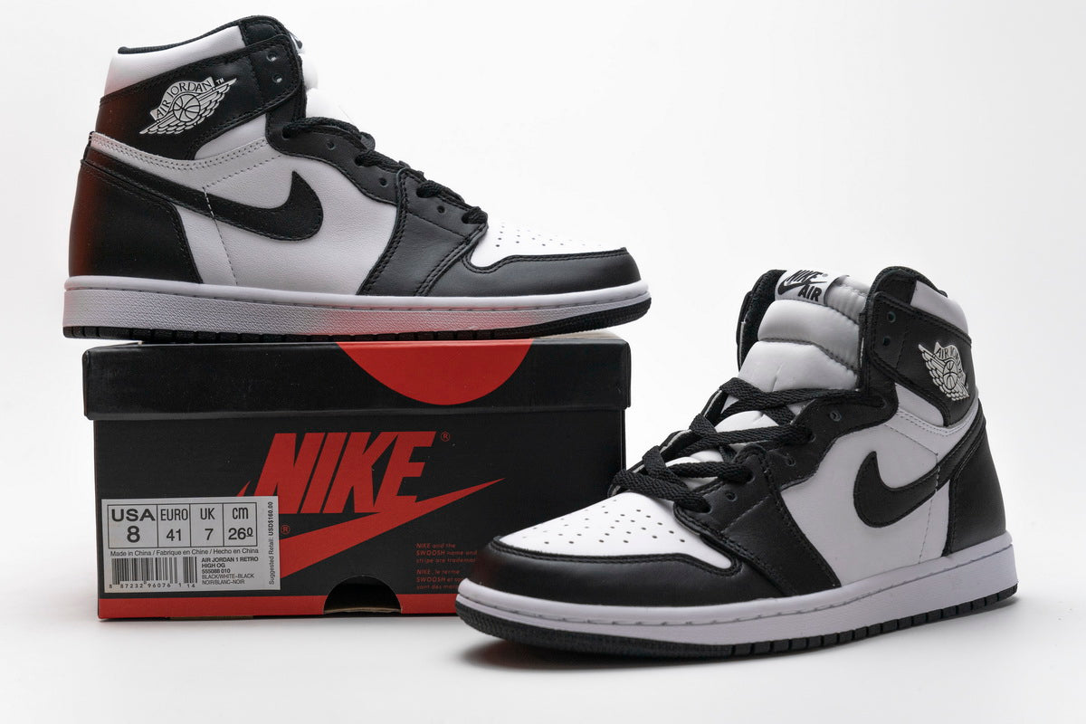 Jordan 1 Retro Black White - Icy Clothes Ro
