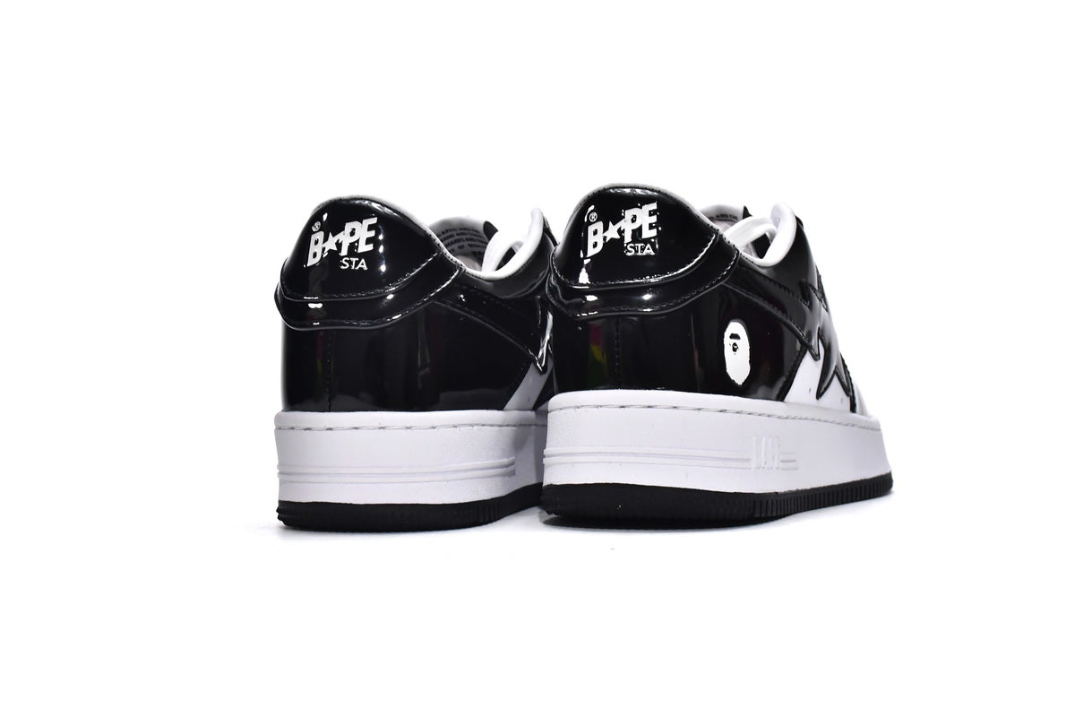 BAPESTA Low Black White