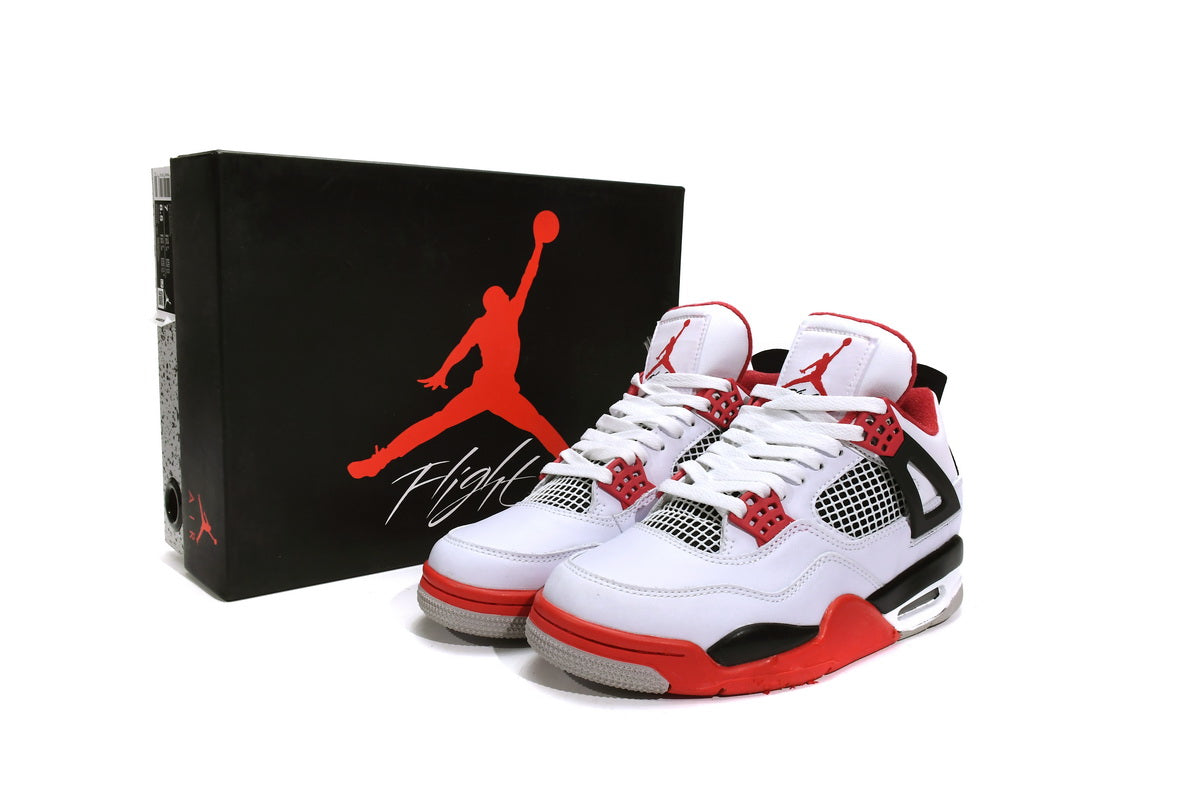 Jordan 4 Retro Fire Red - Icy Clothes Ro