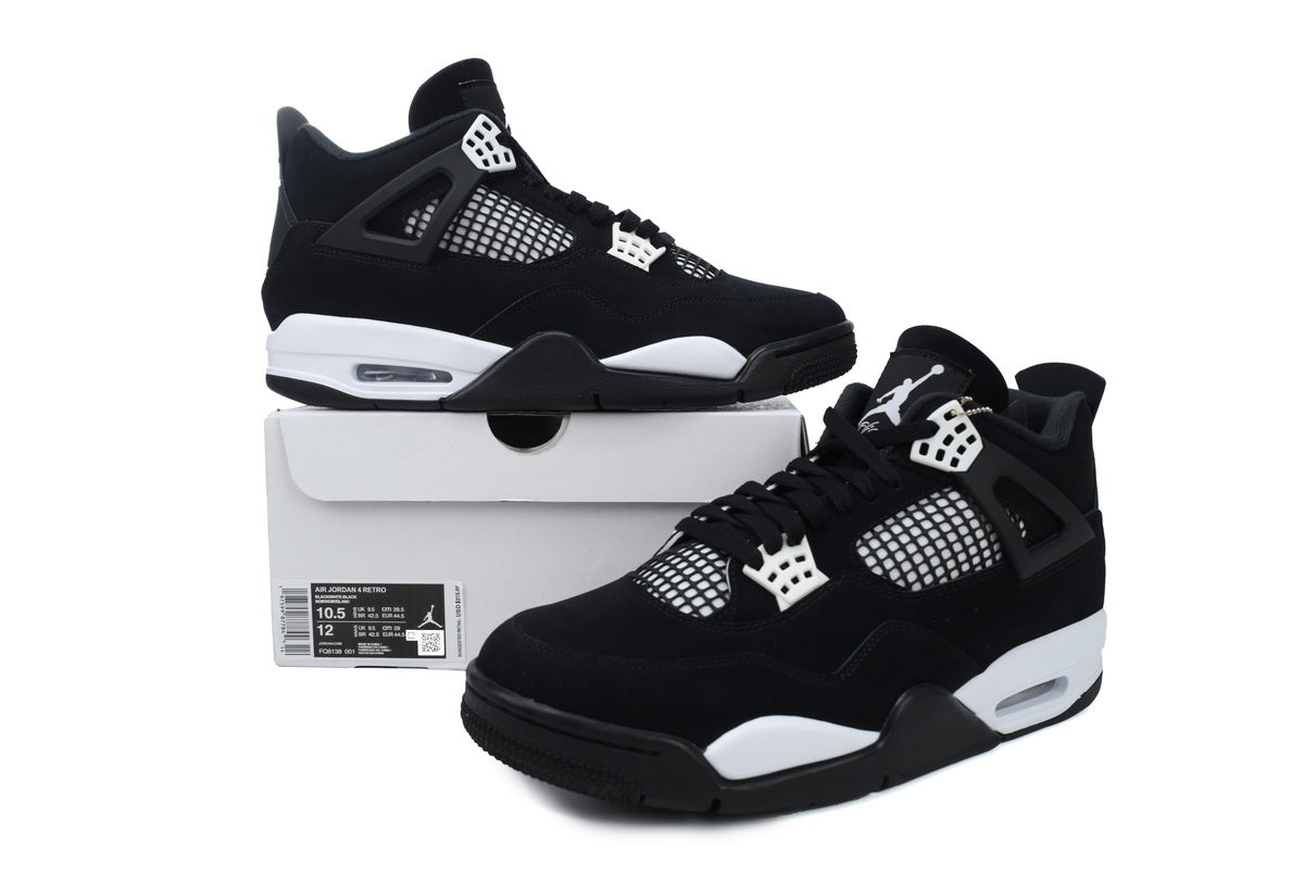 Jordan 4 Retro White Thunder