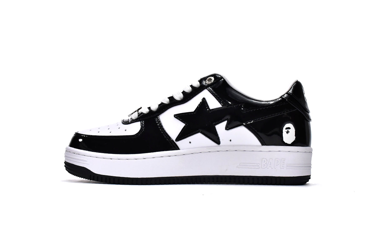 BAPESTA Low Black White