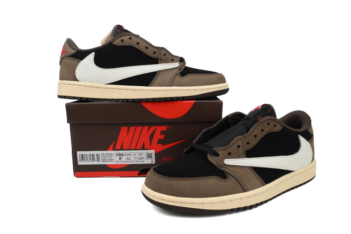 Jordan 1 Retro Low Travis Scott Mocha - Icy Clothes