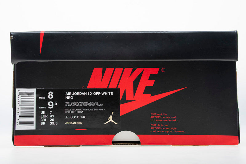Jordan 1 Retro High Off-White University Blue