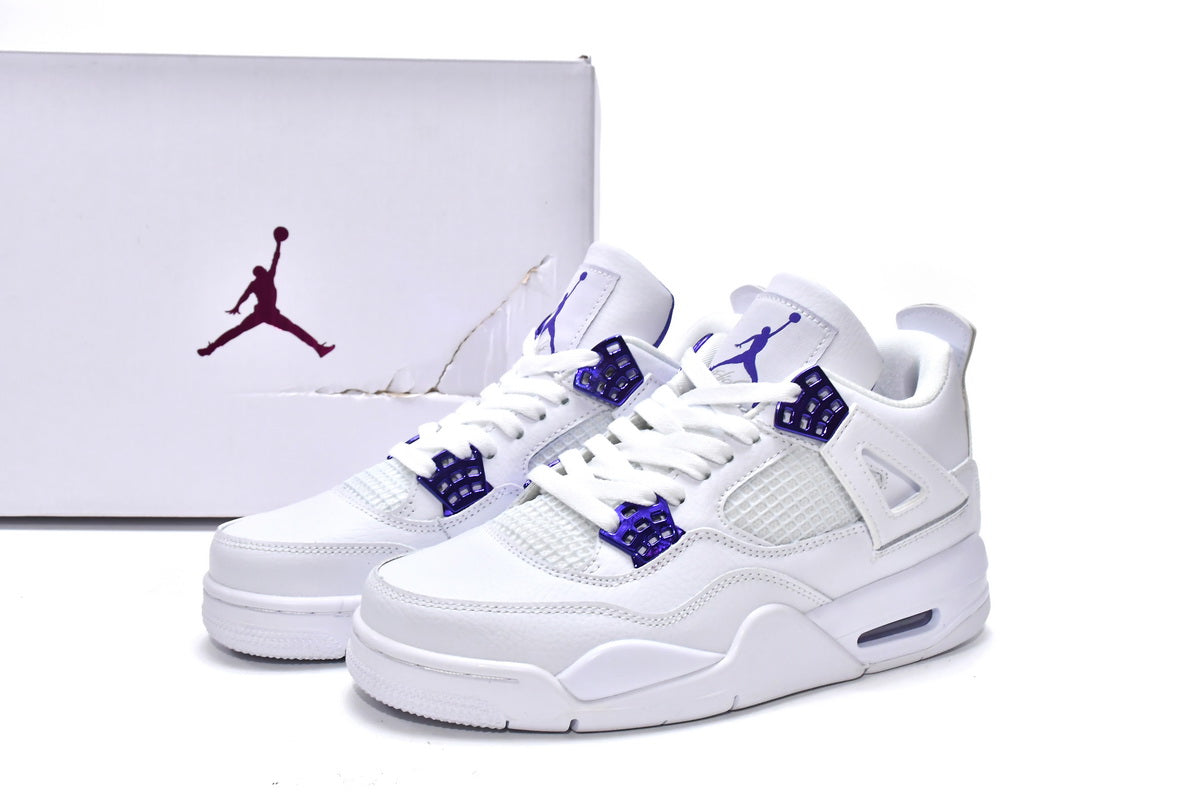 Jordan 4 Retro Metallic Purple - Icy Clothes Ro