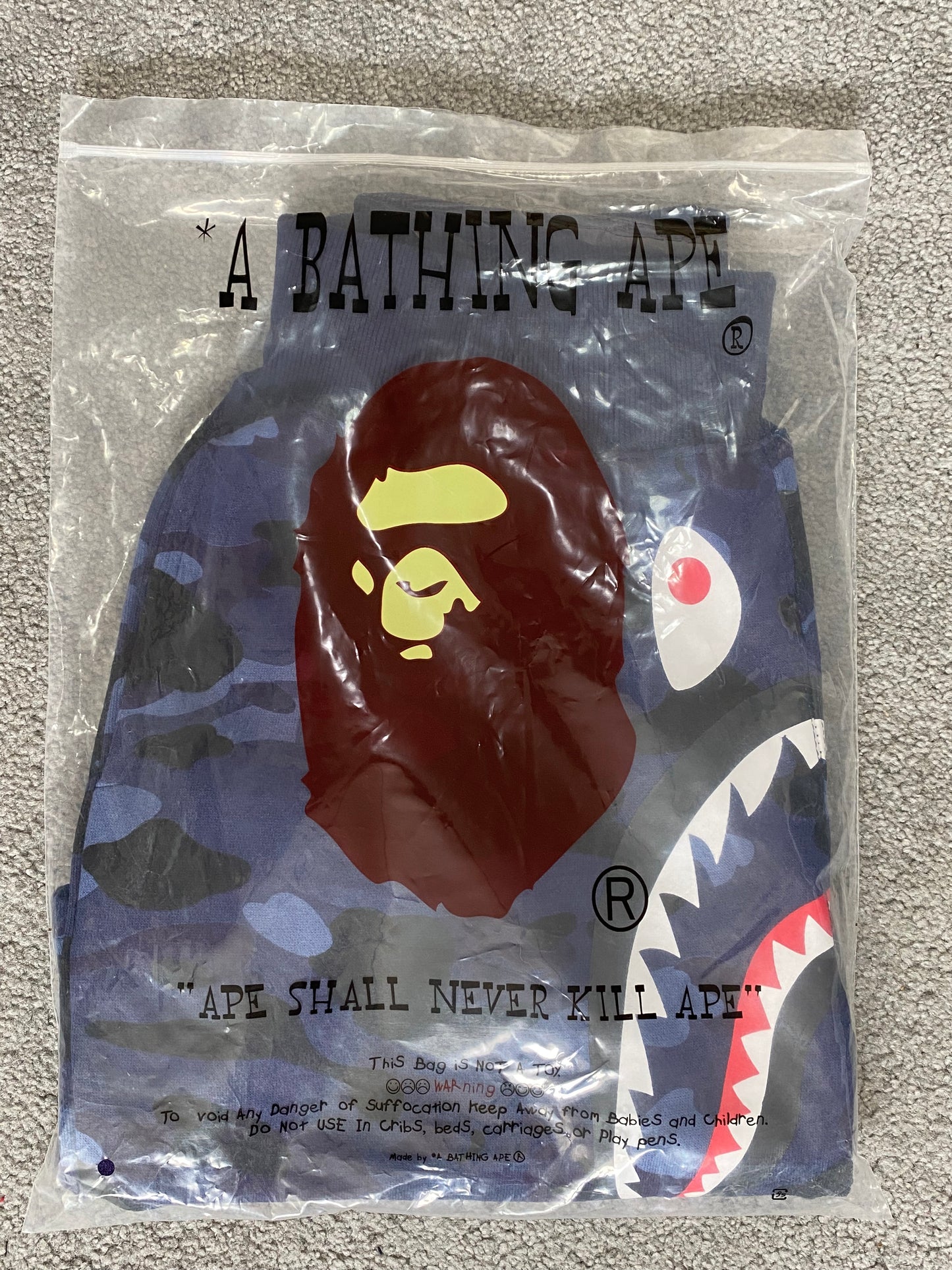 BAPE Blue Camo Shorts - Icy Clothes Ro