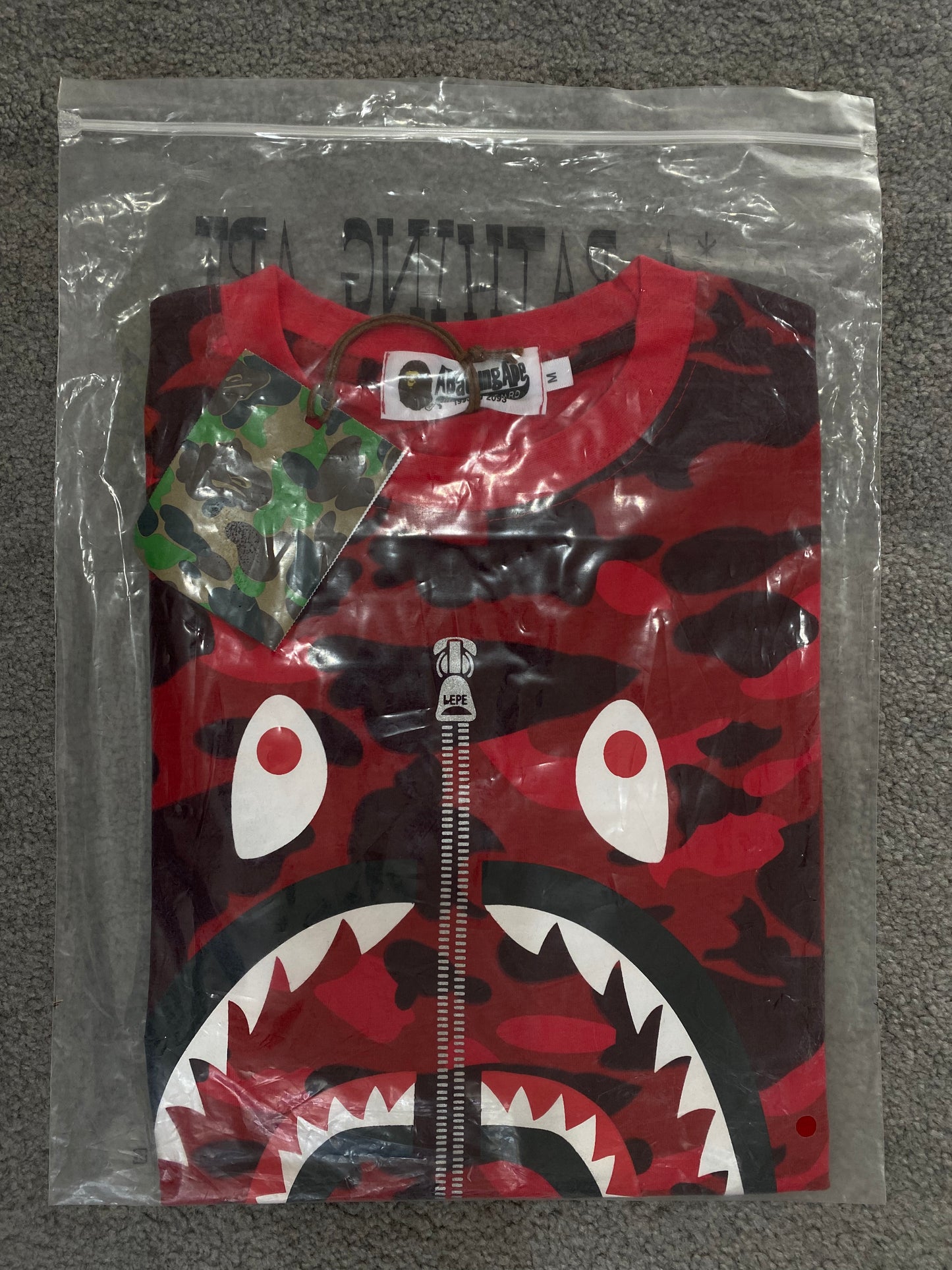 BAPE Red Camo Tee - Icy Clothes Ro