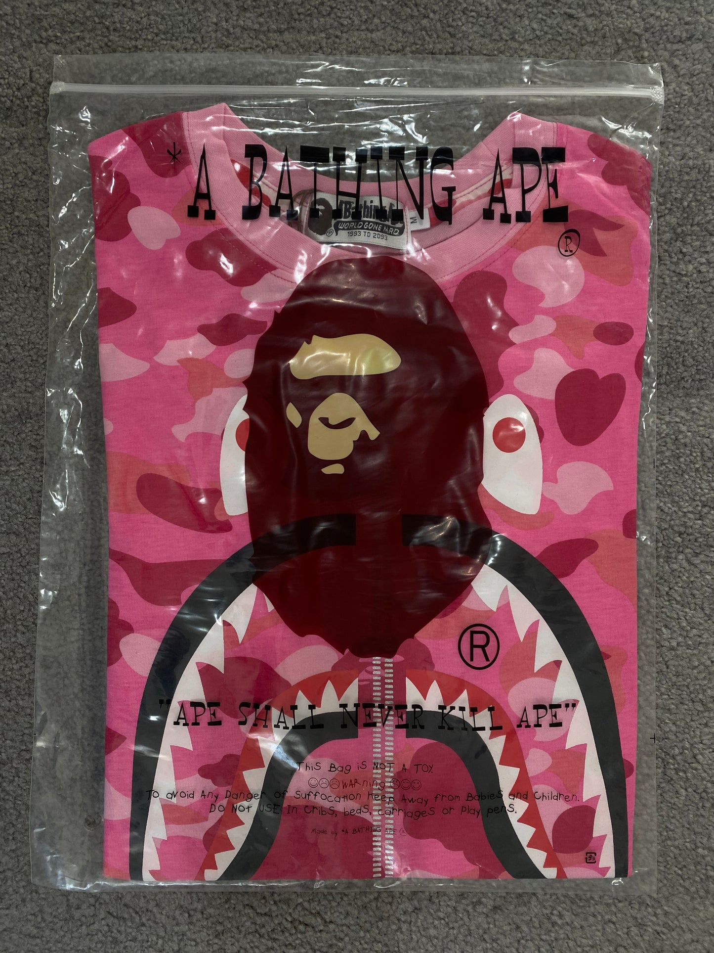 BAPE Pink Camo Tee - Icy Clothes Ro