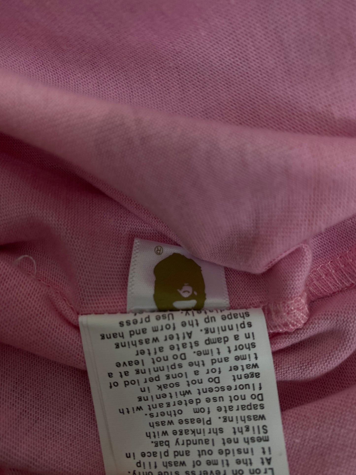 BAPE Pink Camo Tee - Icy Clothes Ro