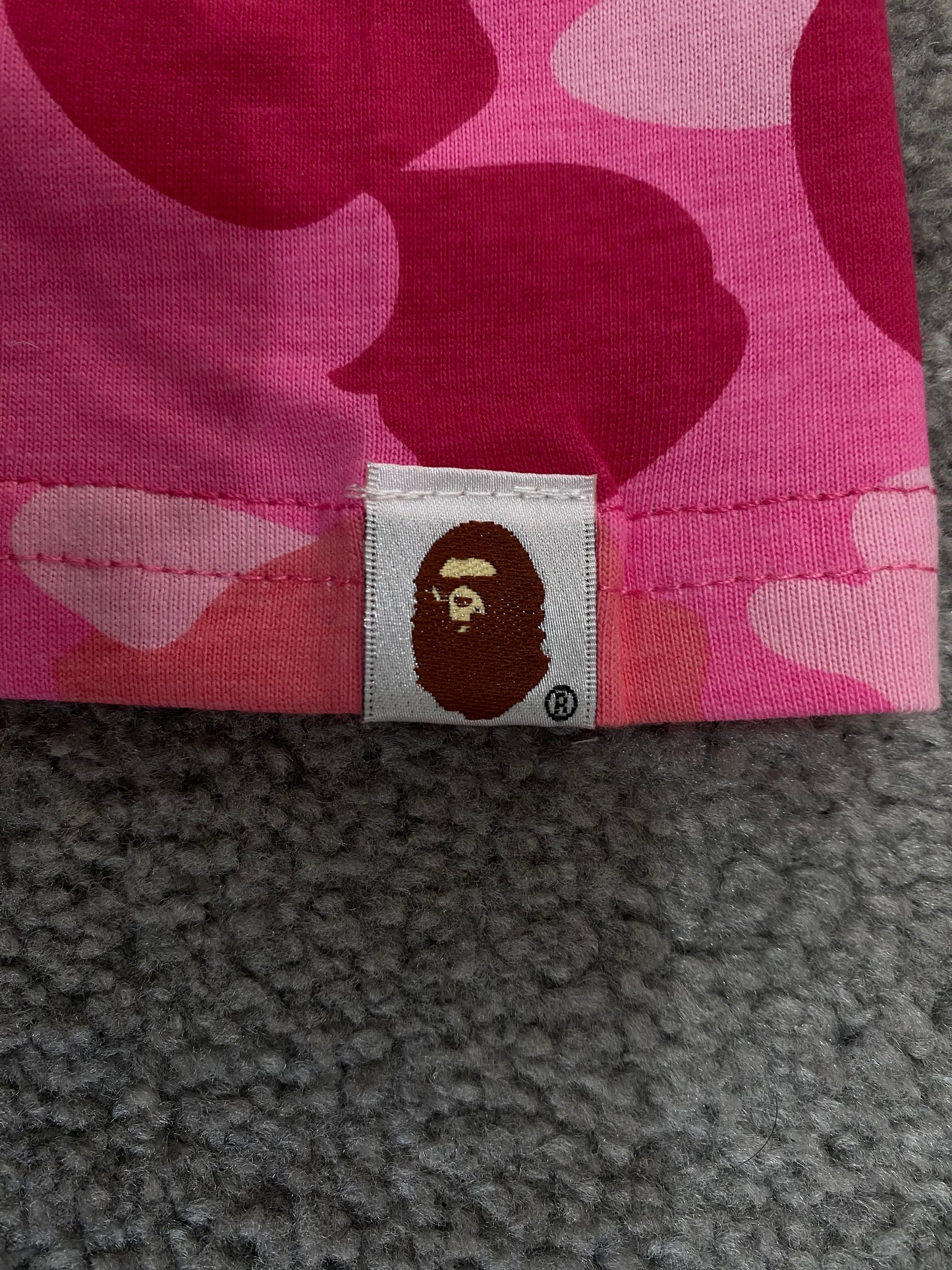 BAPE Pink Camo Tee - Icy Clothes Ro