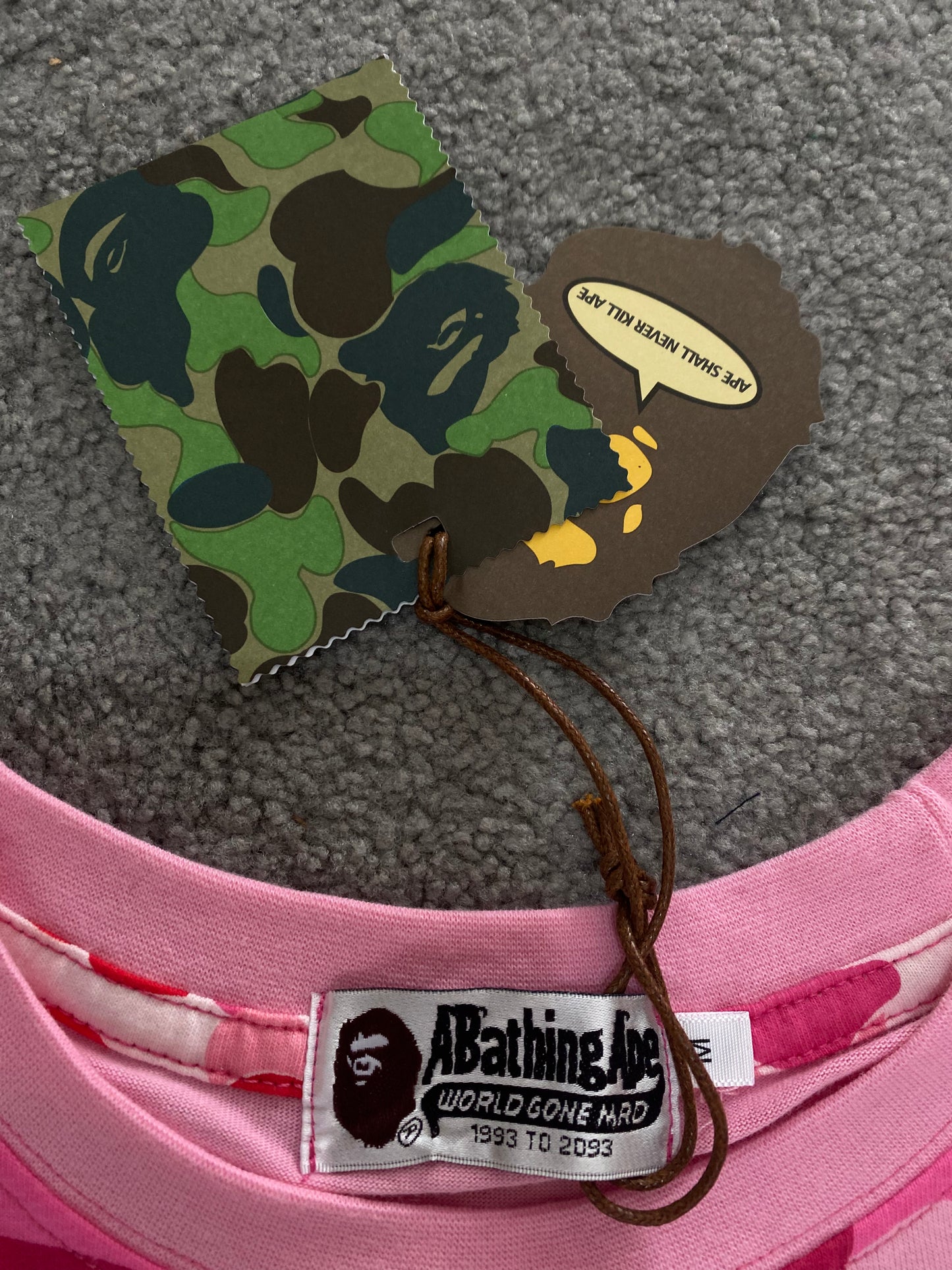 BAPE Pink Camo Tee - Icy Clothes Ro
