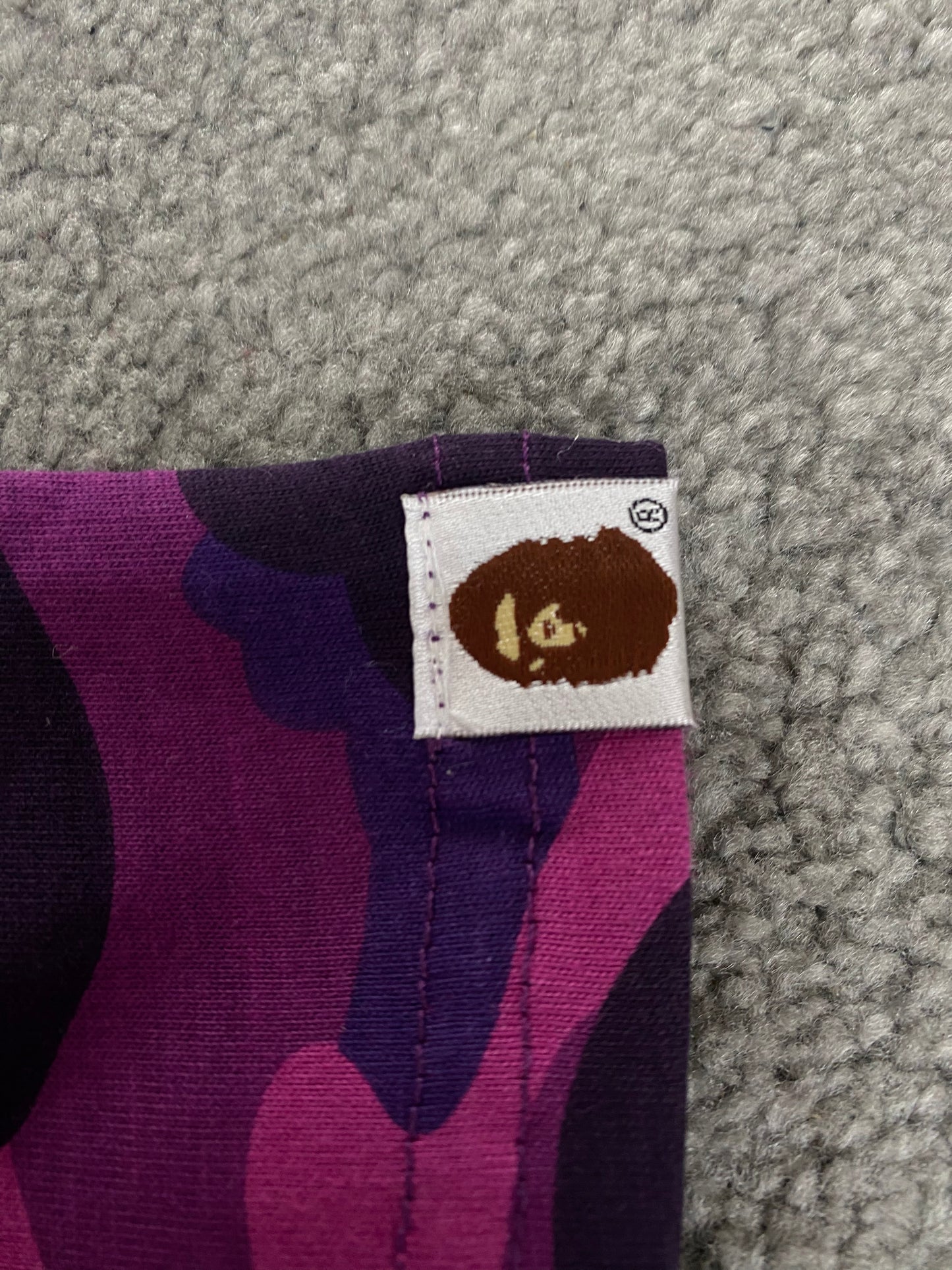 BAPE Purple Camo Tee - Icy Clothes Ro