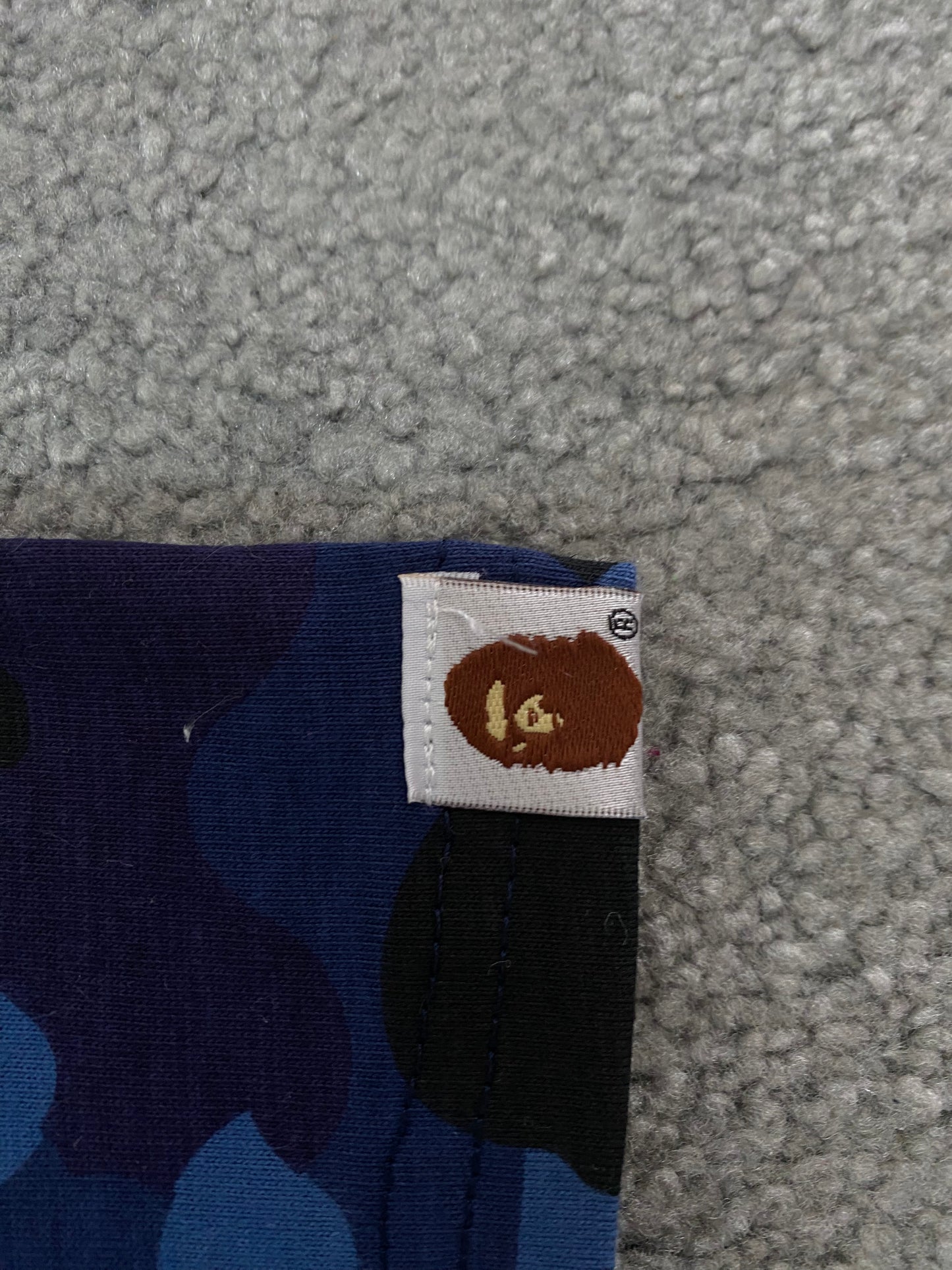 BAPE Blue Camo Tee - Icy Clothes Ro