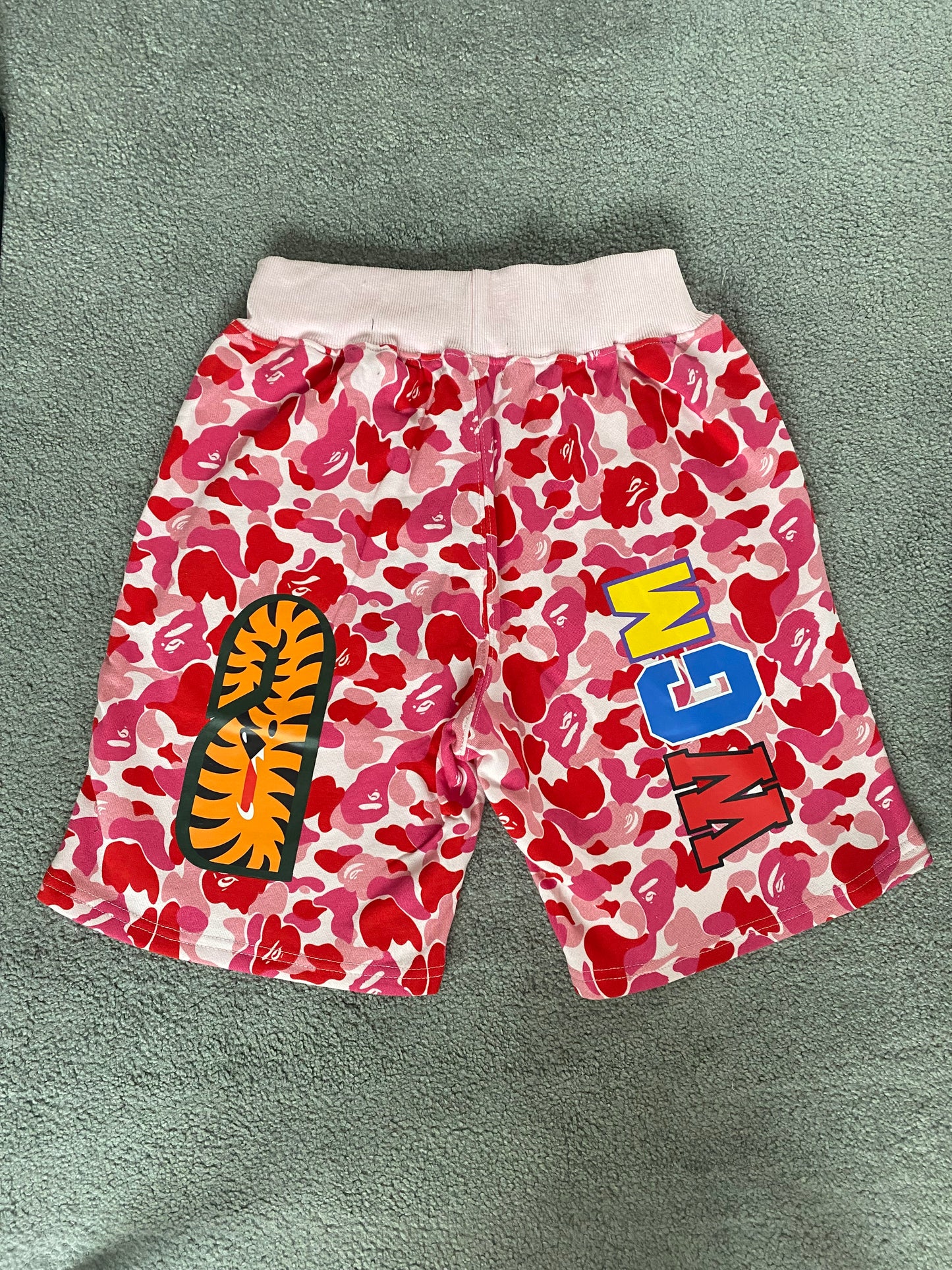 BAPE Pink Camo Shorts - Icy Clothes Ro
