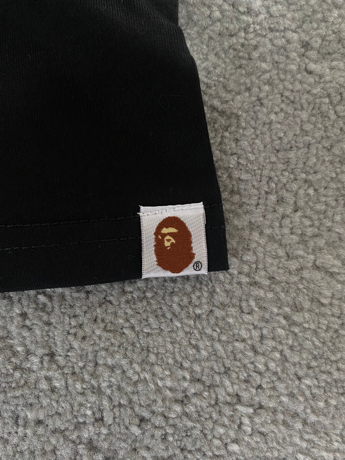 BAPE ABC Blue Camo Milo On Big Ape Tee - Icy Clothes Ro