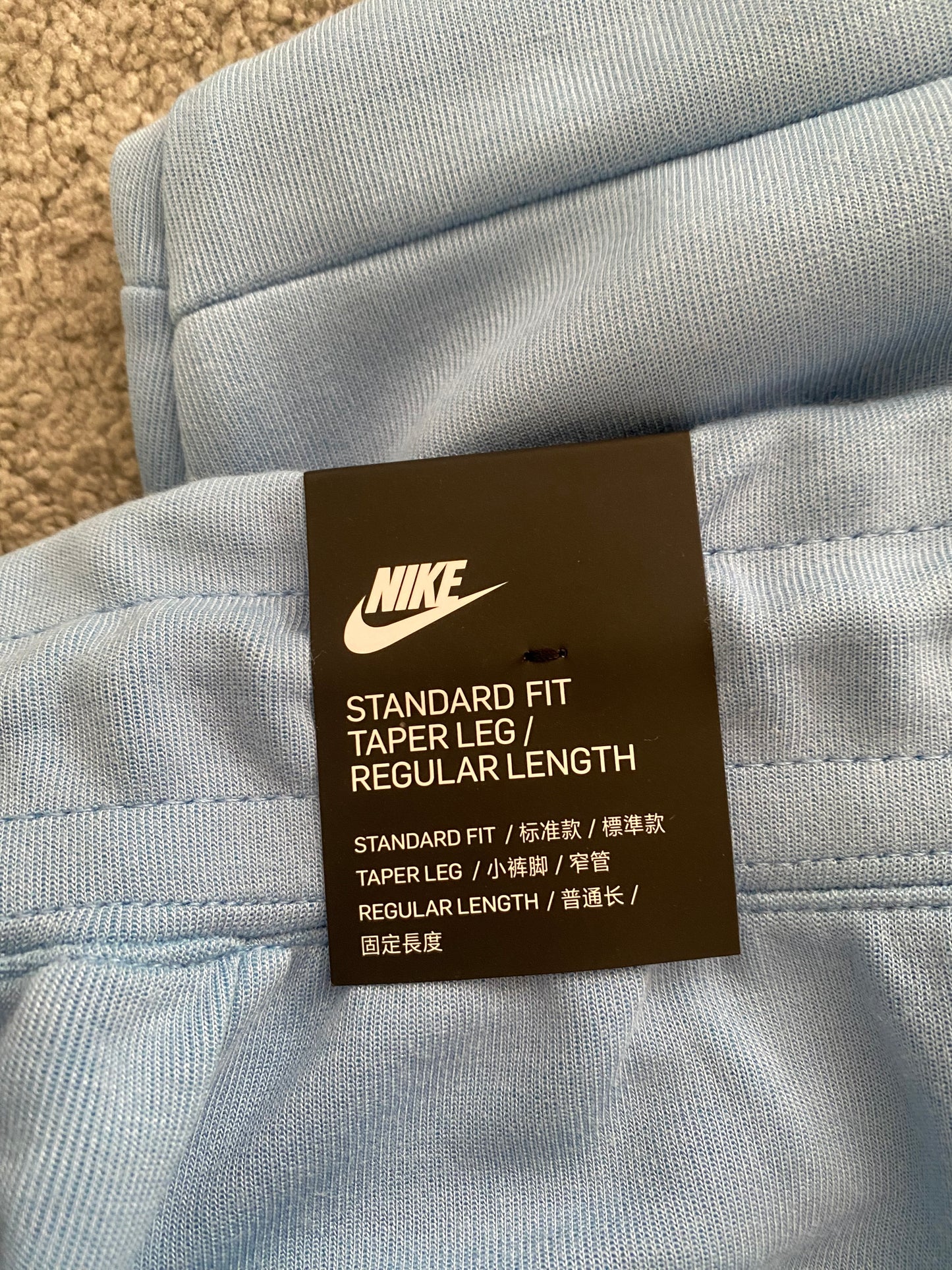 Nike Tech Fleece Blue/White - Icy Clothes Ro