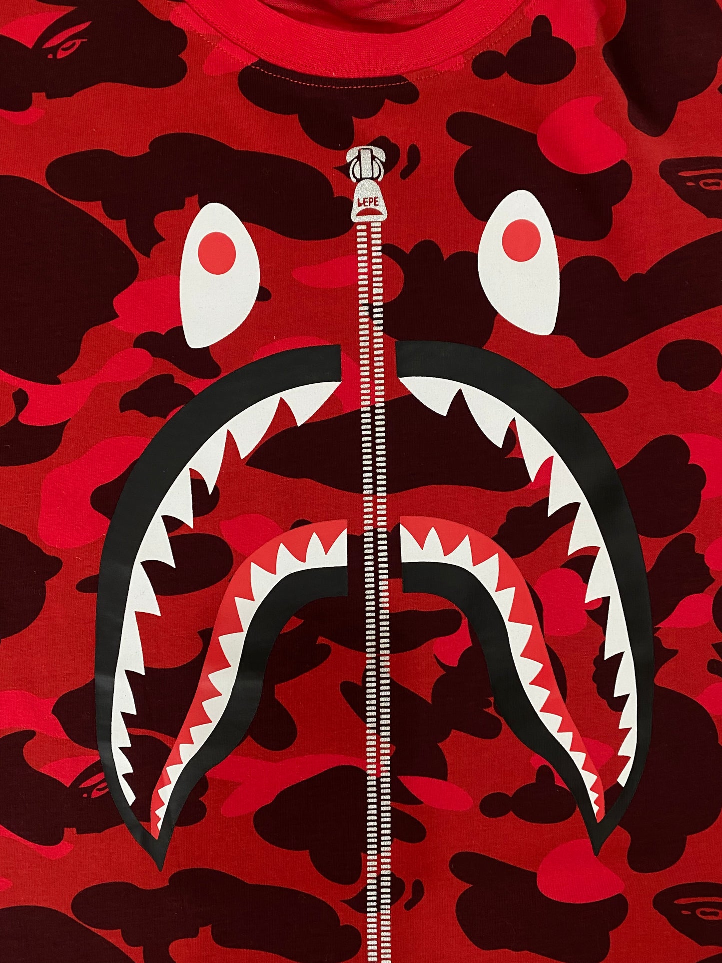 BAPE Red Camo Tee - Icy Clothes Ro