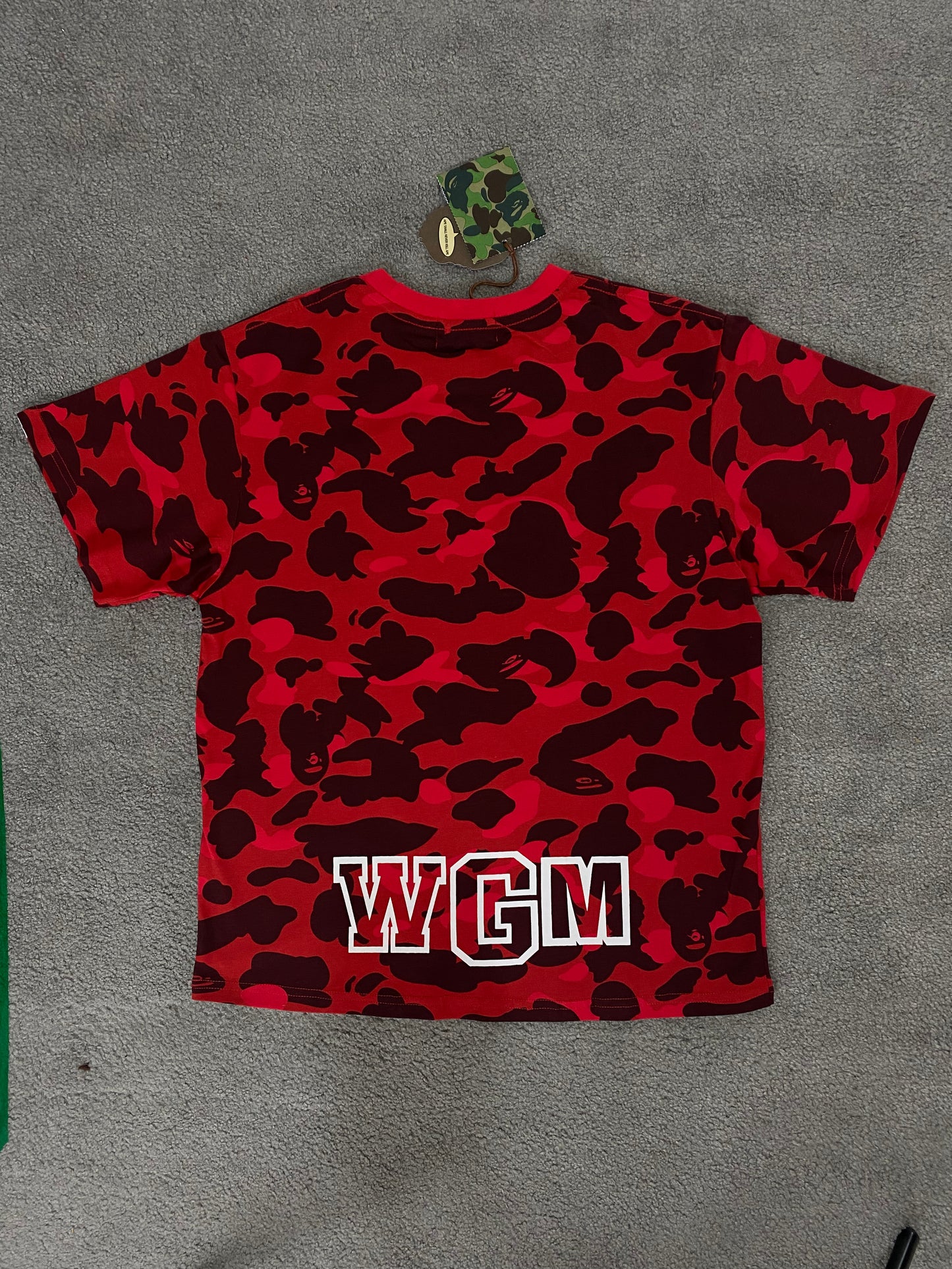 BAPE Red Camo Tee - Icy Clothes Ro