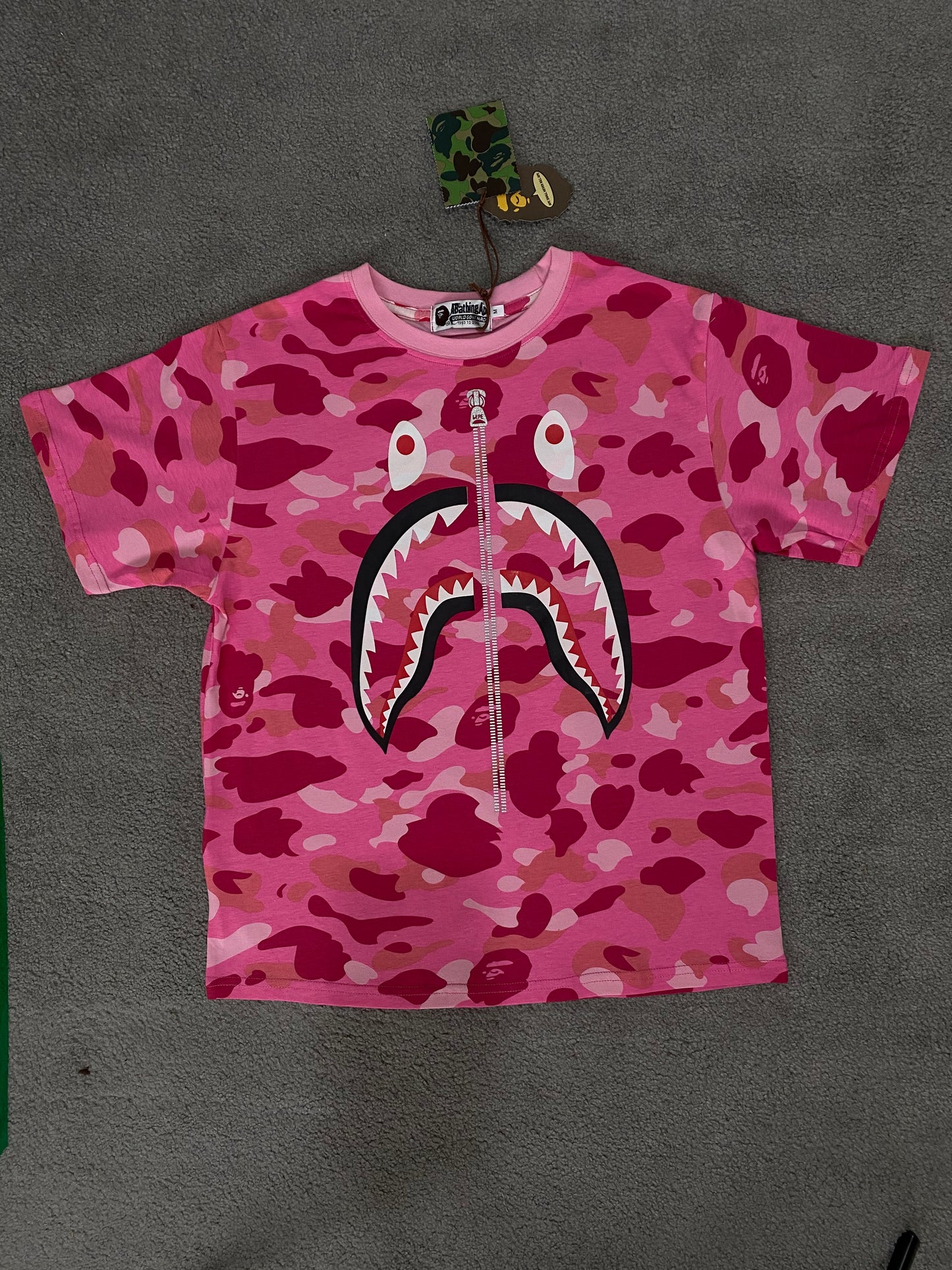 BAPE Pink Camo Tee - Icy Clothes Ro