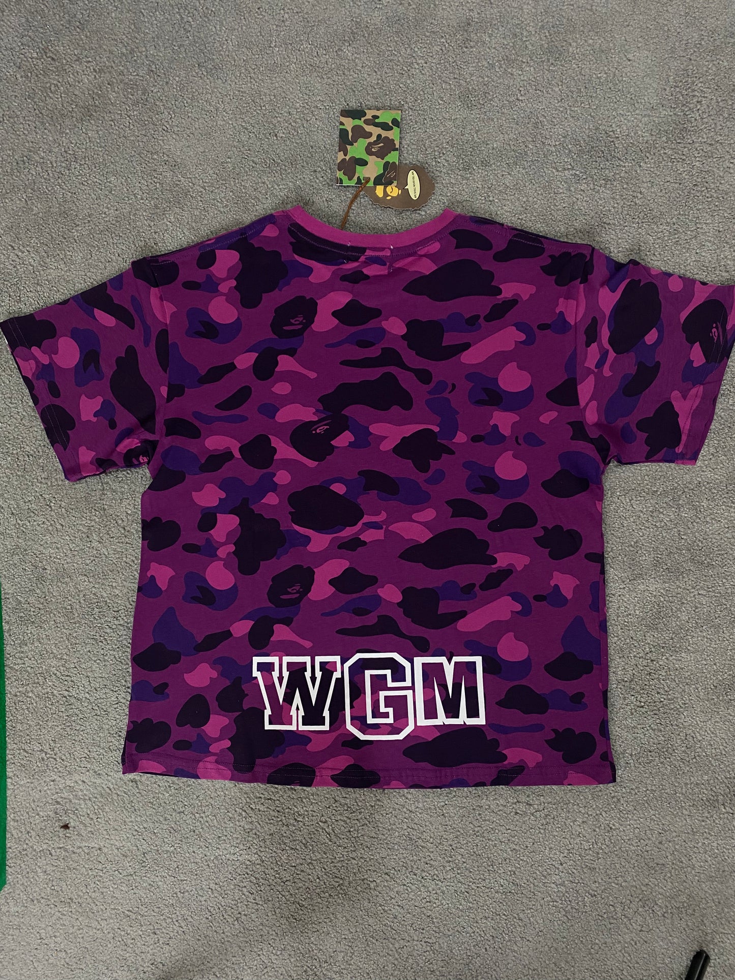 BAPE Purple Camo Tee - Icy Clothes Ro